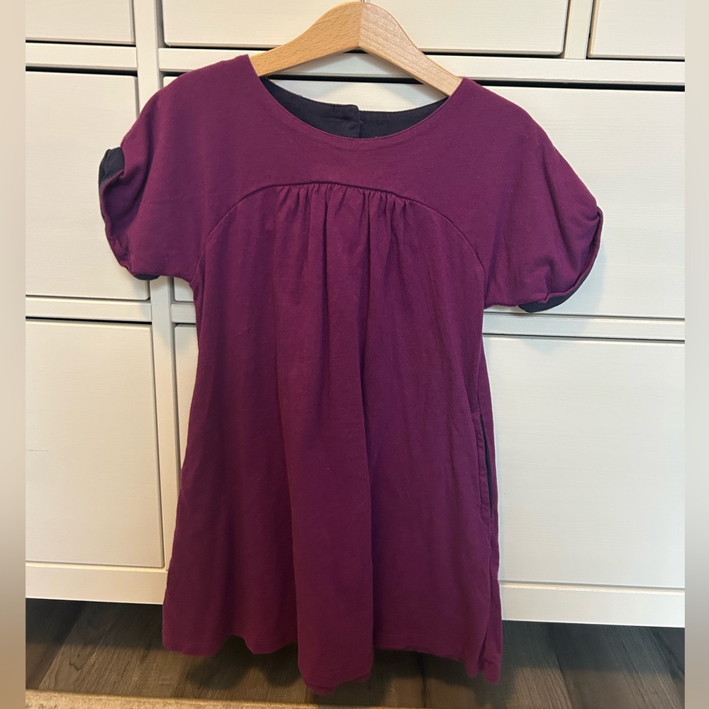Mini Boden purple dress size 5-6